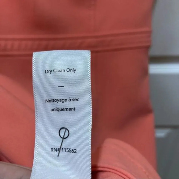 LIKELY Lillie Mini Dress Salmon Pink A-Line Ruffle Hem Size 6 Revolve - Picture 9 of 10